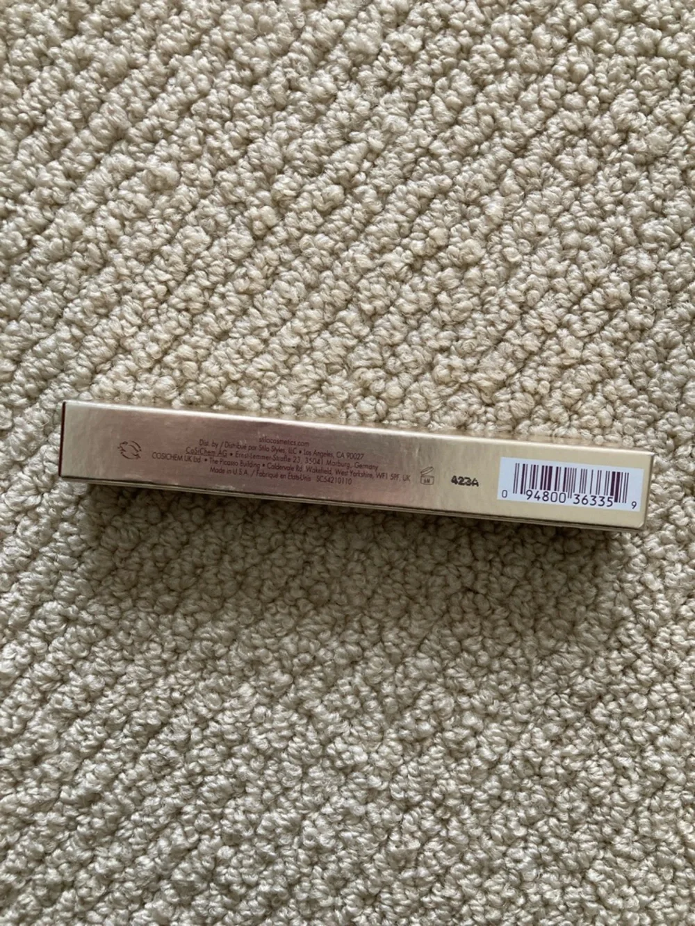 Stila Plumping Lip Glaze Gloss in Hazelnut Brown Red 0.11 fl oz Full Size NIB